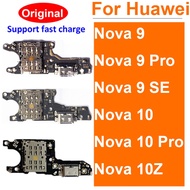 For Huawei Nova 9 10 Pro 9 SE 10Z USB Charger Dock Board with Microphone USB Charging Port Board  Co