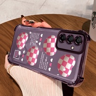 Casing HP For Samsung Galaxy A15 4G A15 5G A16 4G A16 5G A25 5G Case Casing Heart Pattern HP Casing 