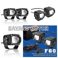 FOR MOTORCYCLE SPORT LIGHT MOTORCYCLE SPOT LIGHT FOG LAMP 8000LM DC 12-36V SPORT LIGHT HIGH LOW BEAM
