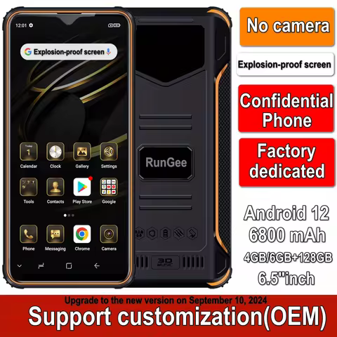 Without camera X9 Phone 6GB+128GB zello PTT 4G LTE Octa core Android 12 GPS 6.5"inch Support dark mo