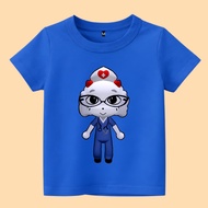 Animal Hospital anomaly children's t-shirt with Fluffy nurse character
