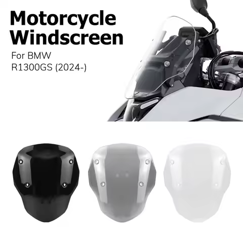 Windshield Compatible For BMW R1300GS 2024 2025 Motorcycle Front Windscreen Enduro Sports Pare-brise