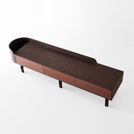 Rudai Modern Light Luxury TV Cabinet Simple Style Floor Cabinet Italian Minimalist Influencer ins St