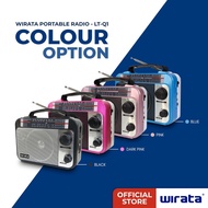 FAST DELIVERY!!!  Wirata LTQ1A Portable Radio (AUX) - CAN CHOOSE COLOUR
