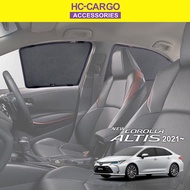 Corolla Altis 2021 ~ Magnetic Ninja Shades Sunshade Ninja Sun Shade - 4pcs