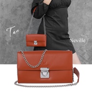Louis Montini (Neville) กระเป๋าสะพายผู้หญิง กระเป๋าสตางค์ทรงคลัช Women Clutch BMG12