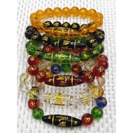 Mantra lucky charm bracelet