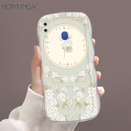 Case Untuk Hp Samsung M20 M14 M30 M53 M62 F62 M33 5G Kesing Softcase Silikon Kartun Anime bunga Moti