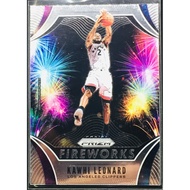 KAWHI LEONARD 2019-20 PANINI PRIZM 8 FIRE WORK Teka Speed Fleet~Cute~