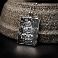 【正佳珠寶】天鐵 頂級天鐵隕石 阿彌陀佛 天鐵鎳鐵隕石吊墜