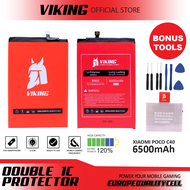VIKING Baterai Xiaomi Poco C40 BN66 Double Power