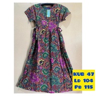 Daster Kencana Ungu Label Biru / Daster Bahan Bagus / Daster Cantik Kencana Ungu / DS KUB 47