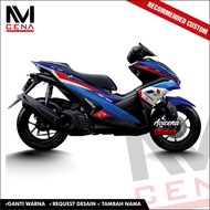 Sticker Decal Aerox 155 Decal Sticker Aerox 155 Striping Aerox Full Body Decal Aerox mandalika