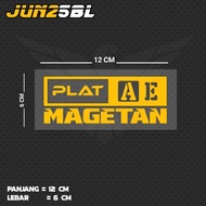 AE MAGETAN PLATE CUTTING STICKER JUN25BL JTR/