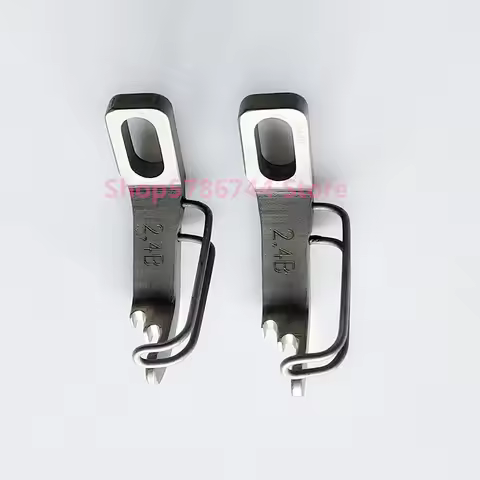 Twin Needle Presser Foot #91-049662-04 Needle Gauge 2.4 For PFAFF Shoe Machine 474,574,MA574,Zoje ZJ