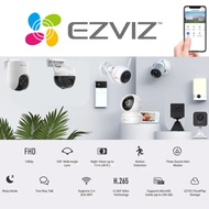 HIKVISION EZVIZ CCTV (Top Global Brand) SMART HOME WIFI Wireless Battery Camera 2MP 2K 3K Pan-Tilt