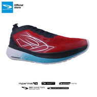 910 Nineten Geist Ekiden Glide Sepatu Lari - Hitam/Merah/Biru-Md