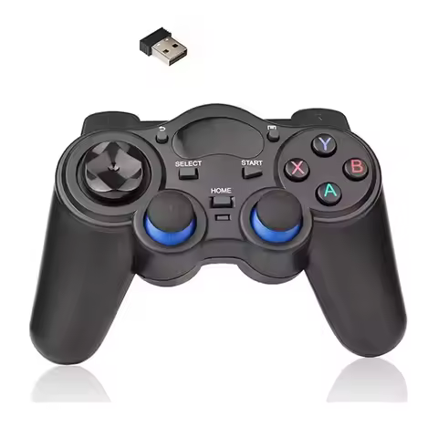 2.4 G Wireless Controller Gamepad Android Joystick Joypad with OTG Converter For PS3/Smart Phone For