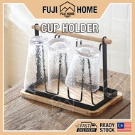 🏠READY STOCK🏠Mug Holder Rak Dapur Kitchen Iron Cup Holder Household Drain Cup Shelf Kitchen Cup Stor