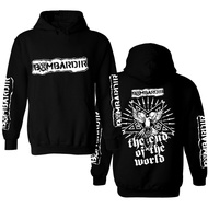 Bombardir The End Punk Band Hoodie Sweater (black)