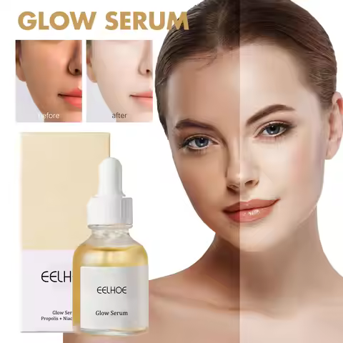 Glow Serum Propolis and Niacinamide Hydrating Facial Soothing Moisturizer Lighten Acne Marks Whiteni