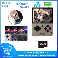 【Direct-sales】 Miyoo Mini Plus Retro Handheld Game Console 3.5inch Ips Hd Screen 3000mah Wifi 20000games Linux System Portable Video Players