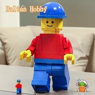 Baltan Toy HN3X Compatible with 40649 Up-Scaled Minifigure Building blocks EQ1