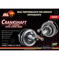 ESR RED LEO CRANKSHAFT Y15ZR Y16 LC135 125Z RXZ RR150 RS150 JET 1MM 2MM 3MM 4MM 4.65MM 6MM 7.15MM 8.