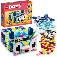 LEGO DOTS Creative Animal Drawer 41805 Toy Mosaic Kit for Children DIY Jewelry Storage Box or Desk C
