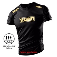 [Ready Stock] Security Microfiber Jersey / Baju Jersi Security Microfiber
