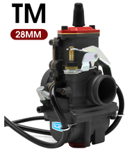 TM28 Motorcycle Carburetor Mikuni TM24 -8001 24mm CARB TZR125 DIO JOG เครื่องยนต์สูบดูดแบบอัดอากาศ ช