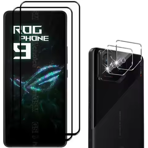 For Asus ROG Phone 9 Pro Camera Lens Protector Cover Case Back Tempered Glass for ASUS Rog9 ROG9 8pr