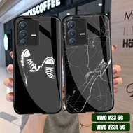 VIVO V23 5G Glass Softcase vivo v23e [M162] Casing Vivo V23 5G Vivo V23Ehp - Case Vivo V23 5G Vivo V