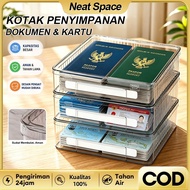 Neat Space Organizer Document A4 Dustproof Multifunctional File Organizer Multipurpose Storage Box H