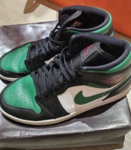 Nike Air Jordan 1 Mid 綠色黑白