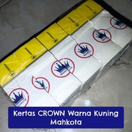 1 Slop / Ikat Kertas Crown Kuning Mahkota Manis Grosir / Ecer