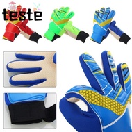 Kid's Soccer Goalkeeper Gloves, Soccer Goalie Latex Kids Goalkeeper Glove, Full Finger Protection Th