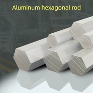 6061 hexagonal aluminum rod, aluminum alloy hexagonal rod, solid aluminum profile, opposite hexagona