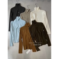 Basic Jasmine turtleneck thermal shirt 3478