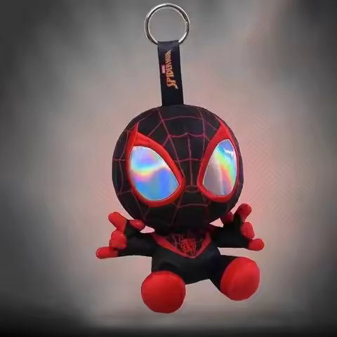 @Marvel Spider Man Cosbi Blind Box Plush Bag Pendant Kawaii Spider Man Desktop Accessories Surprise 
