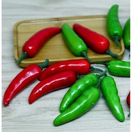 HIJAU MERAH Artificial Cayenne Pepper Small Red Green Chili artificial Chili Made In lombok fake fake artificial props