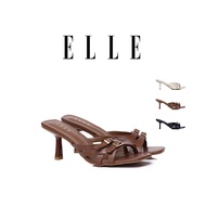 Elle Louise Comfy Fit Footbed Microfiber Leather Heel