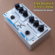 Guitar effect - distortion effect delay plus adapter steady sound