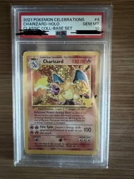 ptcg 25周年英文版噴火龍 2021 Pokemon Celebrations Charizard Holo PSA 10