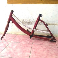 FRAME fork sepeda Minion mini 16 merk MARUBENI CYCLE ANTIK VINTAGE