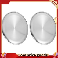 [gzhxdiizi1]10 Inch Pizza Pan Set of 2, Stainless Steel Pizza Round Baking Trays, Crisper Oven Pan f