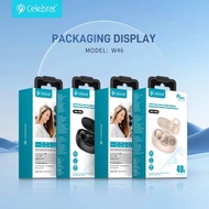 CELEBRAT W46 Bluetooth 5.1 TWS Earphones Stereo Clip-on Wireless