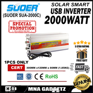 SUOER SUA 2000W 12V 220V Solar Power Inverter 2 in 1 Solar Inverter + Battery Charger 12V With AC Ch