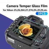 3PCS 9H Tempered Glass Film For Nikon Z R fc f 9 8 7 7II 6III 6II 6 5II 50II 50 5 30 COOLPIX P900 P1