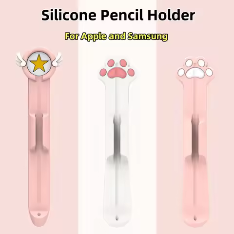 Pencil Holder for Apple Pencil 1 Or 2 Gen Pro and Samsung Galaxy Tab S6 Lite S7 FE S8 S9 S10 Ultra S